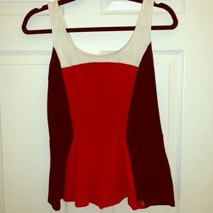 Express peplum tank